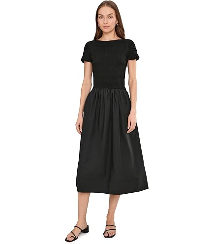 Derek Lam 10 Crosby Women's Buffy Utility Dress, Black, 0 at